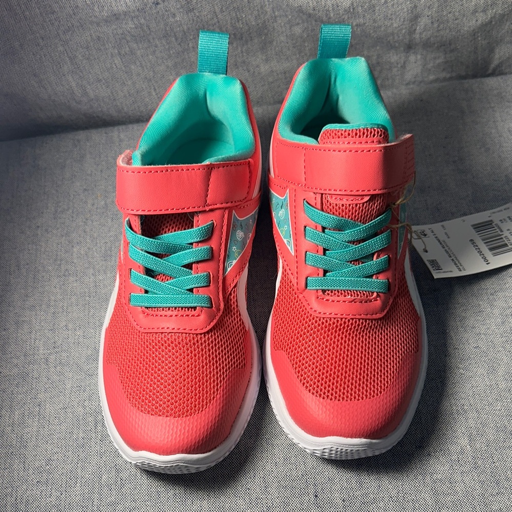 Reebok Kids Sneakers in Coral and Aqua